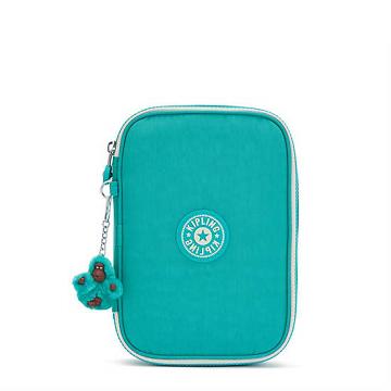 Kipling 100 Pens Iconic Case Tassen Turquoise | België 1330ZU